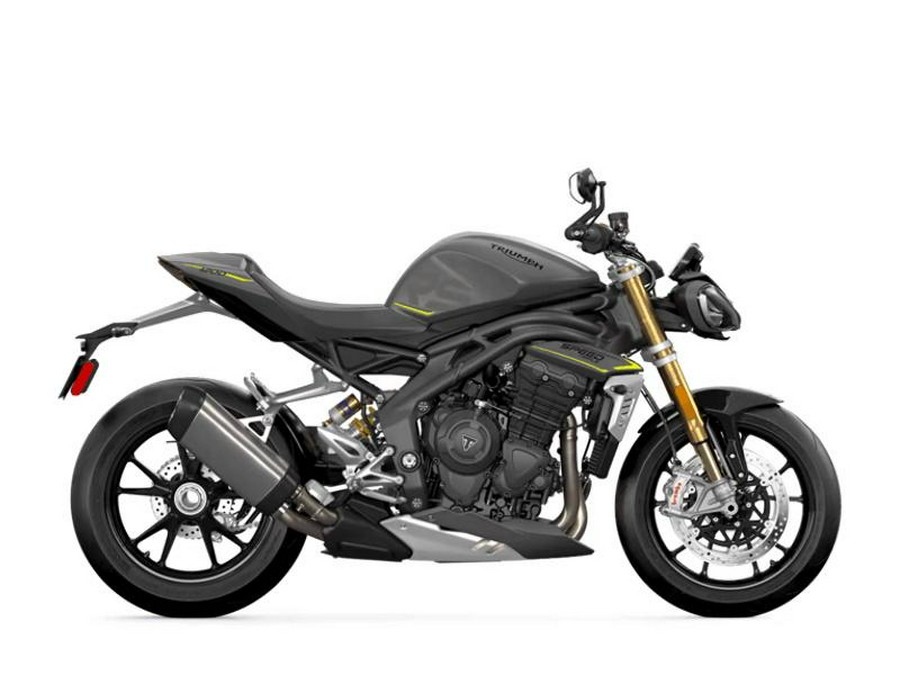 2024 Triumph Speed Triple 1200 RS Matte Silver Ice