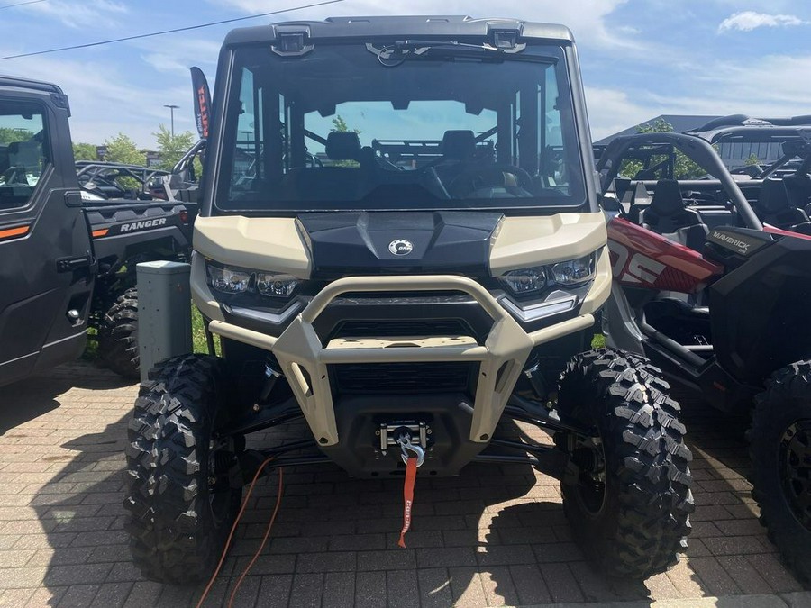 2024 Can-Am® Defender MAX Limited HD10 Desert Tan & Timeless Black