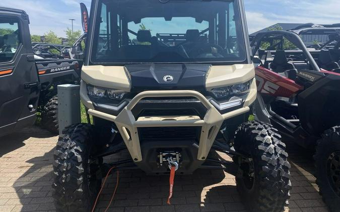 2024 Can-Am® Defender MAX Limited HD10 Desert Tan & Timeless Black