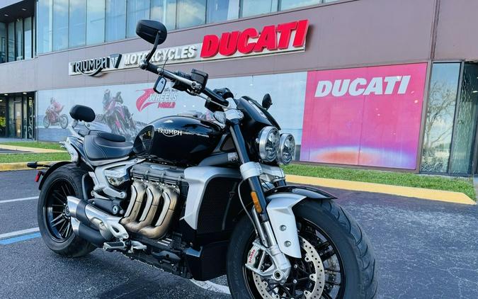2022 Triumph Rocket 3 R Phantom Black