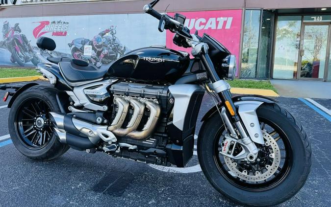 2022 Triumph Rocket 3 R Phantom Black