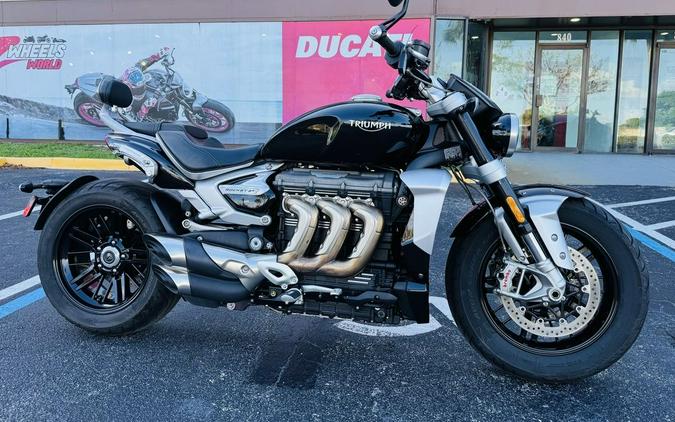 2022 Triumph Rocket 3 R Phantom Black