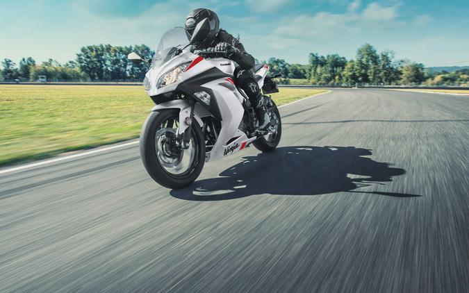 2026 Kawasaki NINJA 300 ABS Pearl Blizzard White - PRE ORDER