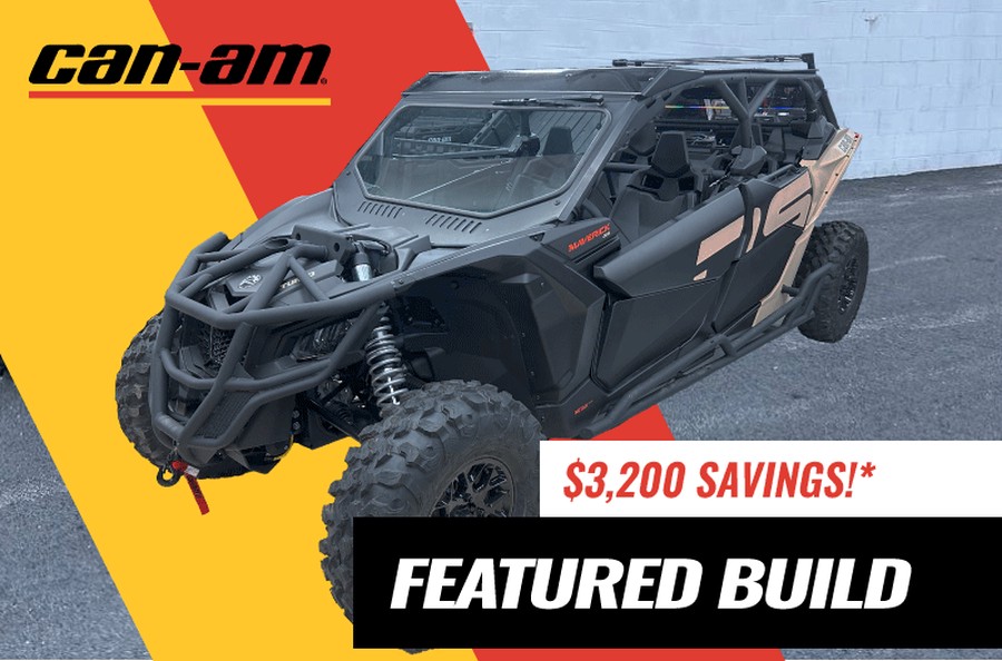 2023 Can-Am Maverick X3 Max DS Turbo 64in [Featured Build] - $3,200 Savings!*