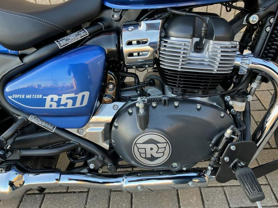 2024 Royal Enfield Super Meteor 650 Astral Blue