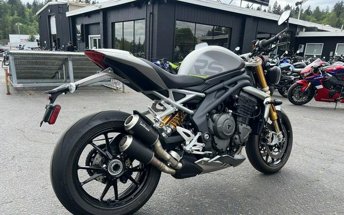 2023 Triumph Speed Triple 1200 RS Matte Silver Ice 1200 RS