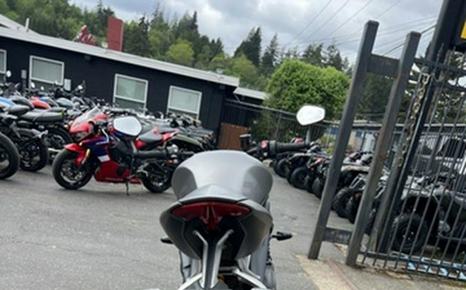 2023 Triumph Speed Triple 1200 RS Matte Silver Ice 1200 RS