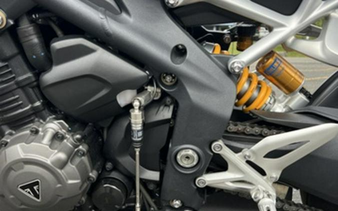 2023 Triumph Speed Triple 1200 RS Matte Silver Ice 1200 RS