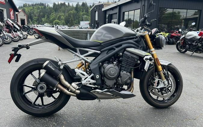 2023 Triumph Speed Triple 1200 RS Matte Silver Ice 1200 RS