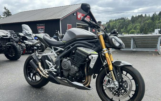 2023 Triumph Speed Triple 1200 RS Matte Silver Ice 1200 RS