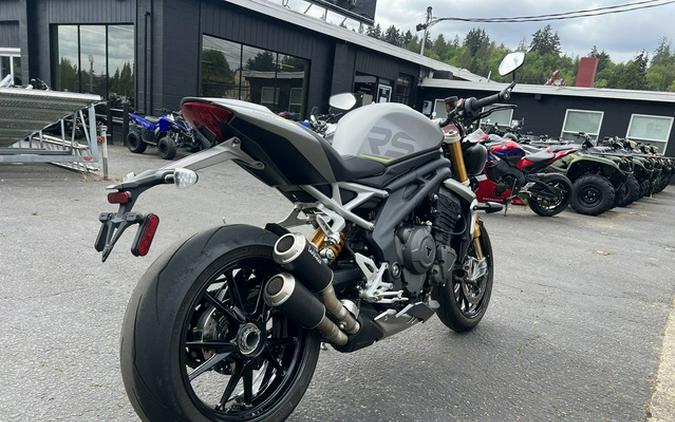 2023 Triumph Speed Triple 1200 RS Matte Silver Ice 1200 RS