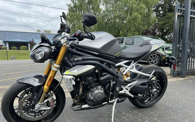 2023 Triumph Speed Triple 1200 RS Matte Silver Ice 1200 RS