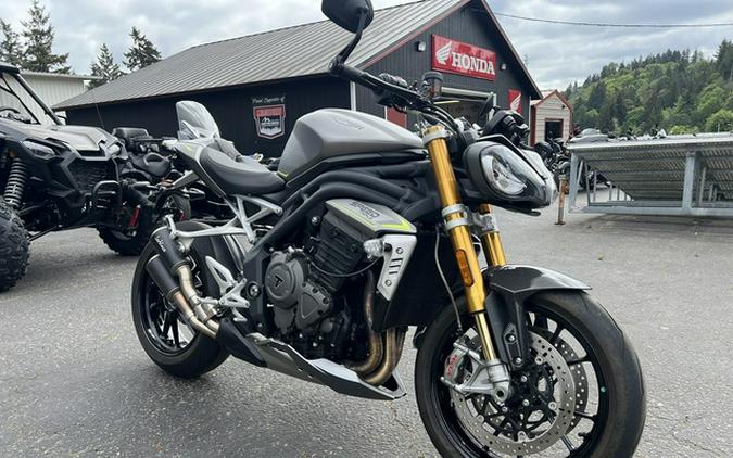 2023 Triumph Speed Triple 1200 RS Matte Silver Ice 1200 RS