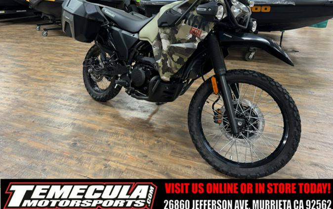 2026 Kawasaki KLR650 Adventure ABS Cypher Camo Beige