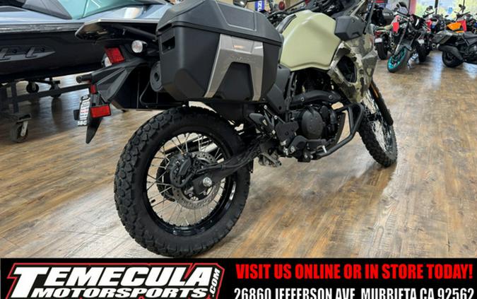 2026 Kawasaki KLR650 Adventure ABS Cypher Camo Beige