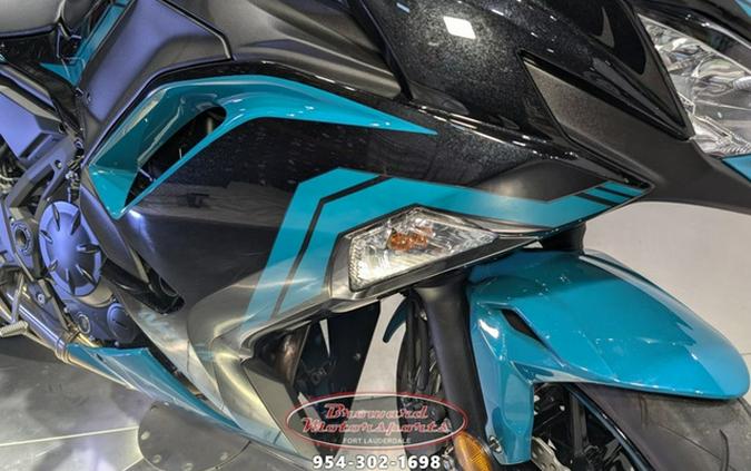 2021 Kawasaki Ninja 650 ABS Metallic Spark Black/Pearl Nightsha