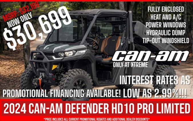 2024 Can-Am Defender PRO Limited