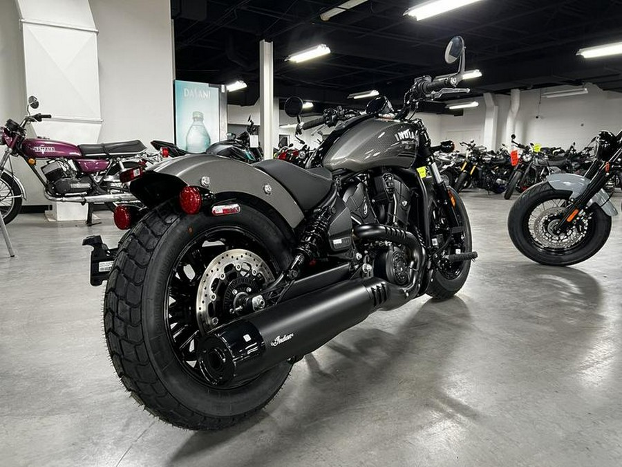 2026 Indian Motorcycle® Scout® Bobber Limited +Tech Heavy Metal Smoke