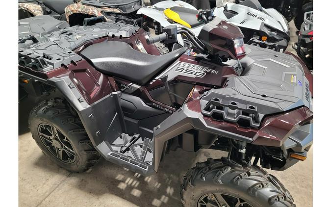 2024 Polaris Industries Sportsman 850 Premium Crimson