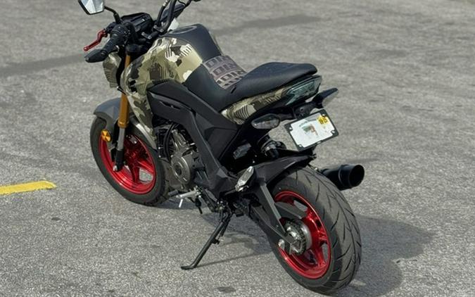 2025 Kawasaki Z125 PRO Cypher Camo Beige