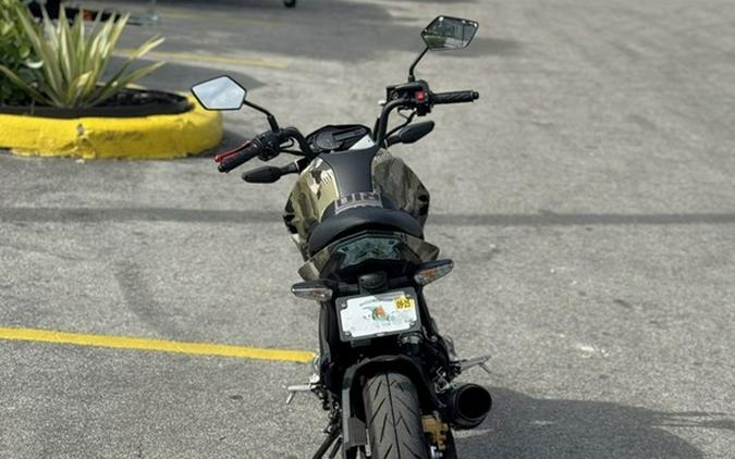 2025 Kawasaki Z125 PRO Cypher Camo Beige