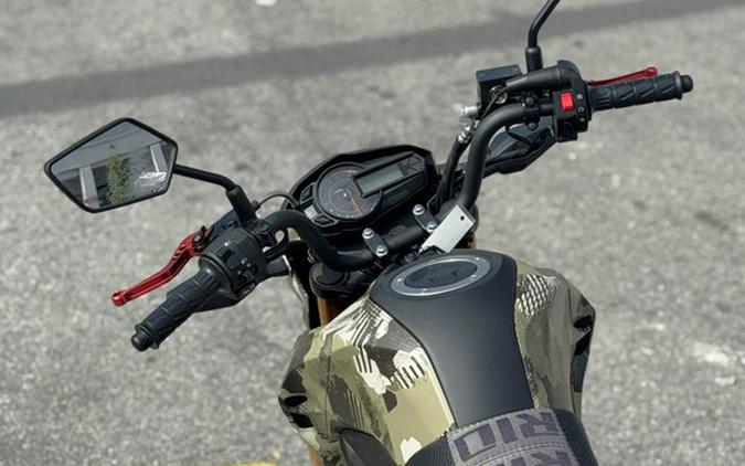 2025 Kawasaki Z125 PRO Cypher Camo Beige