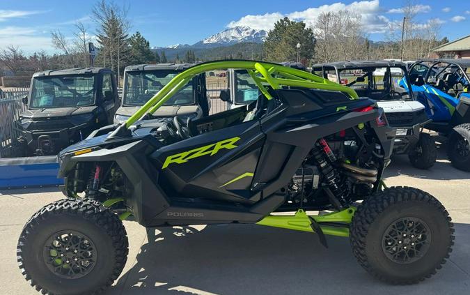 2024 Polaris Industries RZR PRO R ULTIMATE ONYX BLACK / LIME