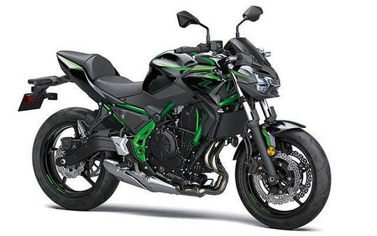 2025 Kawasaki Z650 ABS Metallic Spark Black/Green - AG4732