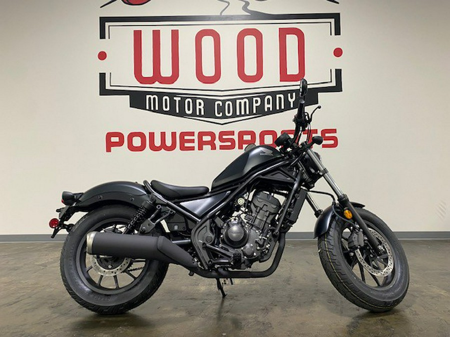 2025 Honda REBEL 300 Base - Matte Black Metallic