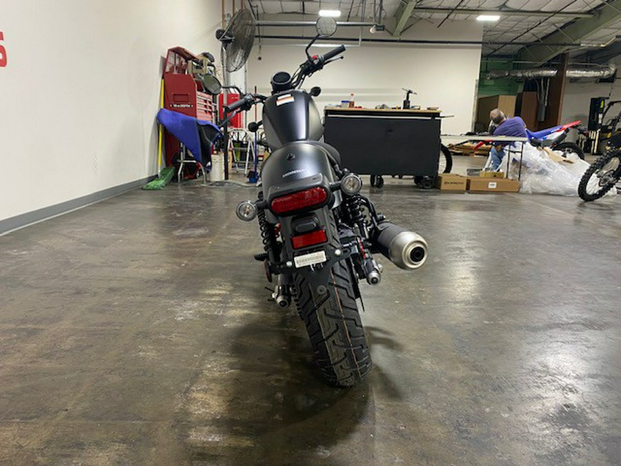 2025 Honda REBEL 300 Base - Matte Black Metallic
