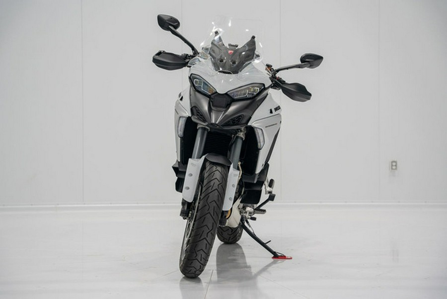 2023 Ducati Multistrada V4S Iceberg White - Spoked Wheels