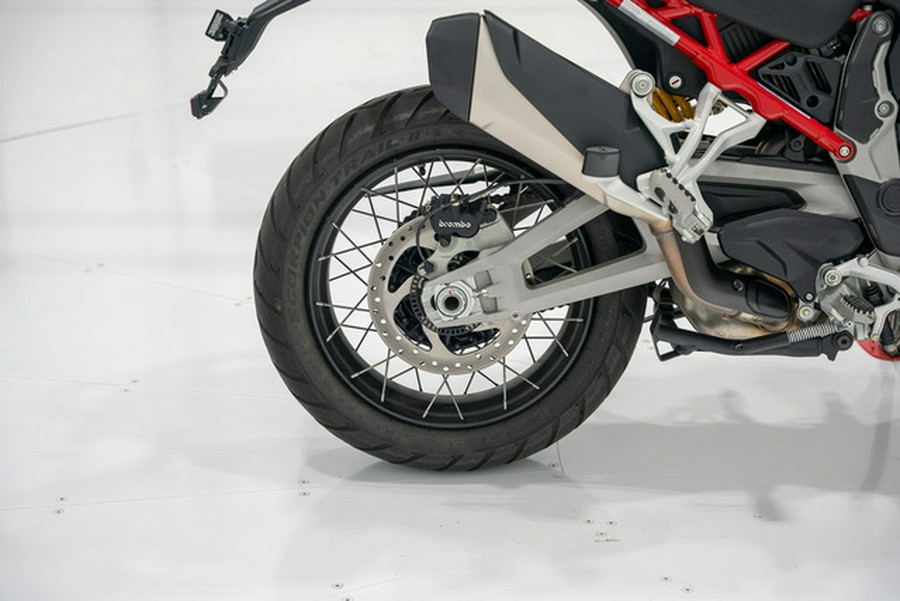 2023 Ducati Multistrada V4S Iceberg White - Spoked Wheels