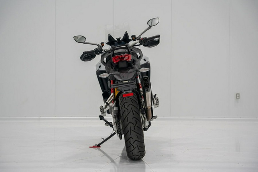 2023 Ducati Multistrada V4S Iceberg White - Spoked Wheels