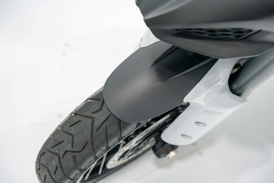2023 Ducati Multistrada V4S Iceberg White - Spoked Wheels