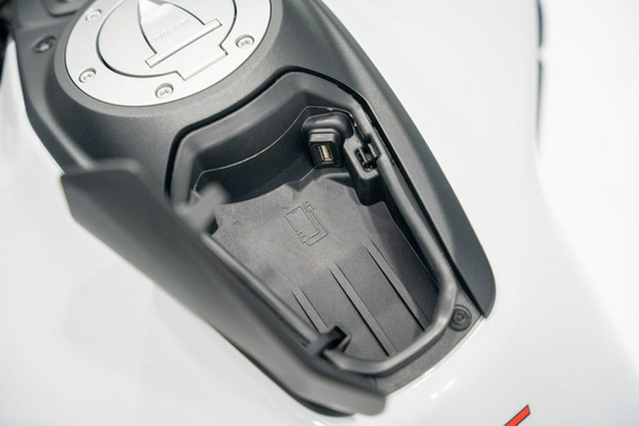 2023 Ducati Multistrada V4S Iceberg White - Spoked Wheels