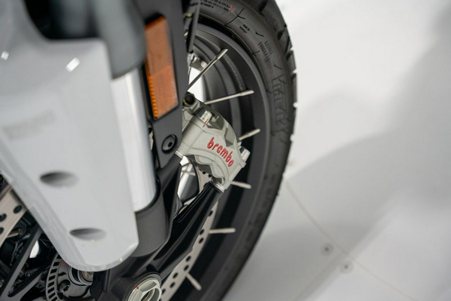 2023 Ducati Multistrada V4S Iceberg White - Spoked Wheels