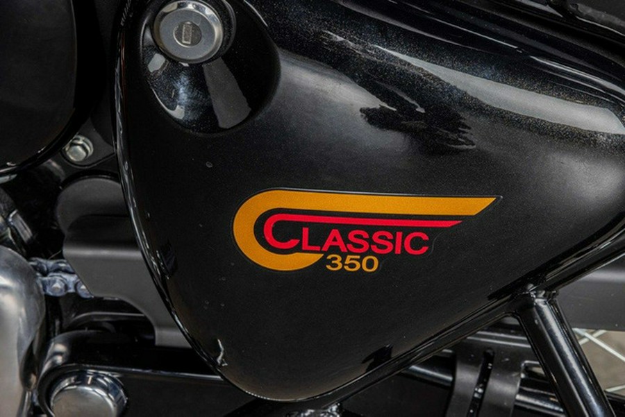 2024 Royal Enfield Classic 350 Halcyon Black 350