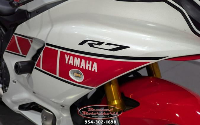 2022 Yamaha YZF R7 World GP 60th Anniversary Edition