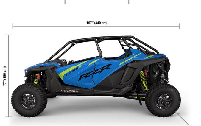 2024 Polaris Industries RZR TURBO R 4 ULTIMATE VELOCITY BLUE