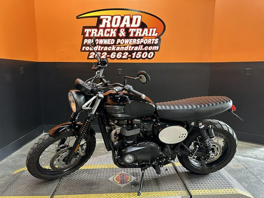 2023 Triumph Scrambler 900 Jet Black