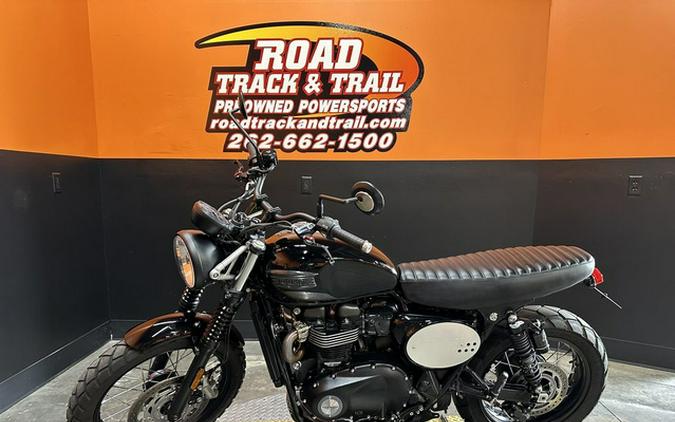 2023 Triumph Scrambler 900 Jet Black