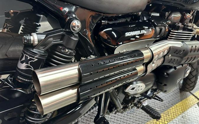 2023 Triumph Scrambler 900 Jet Black