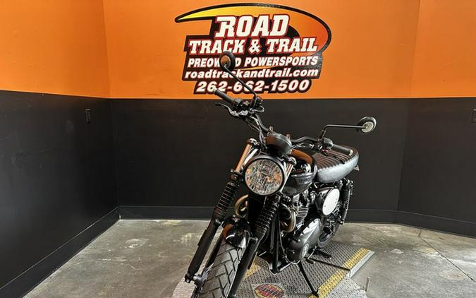 2023 Triumph Scrambler 900 Jet Black