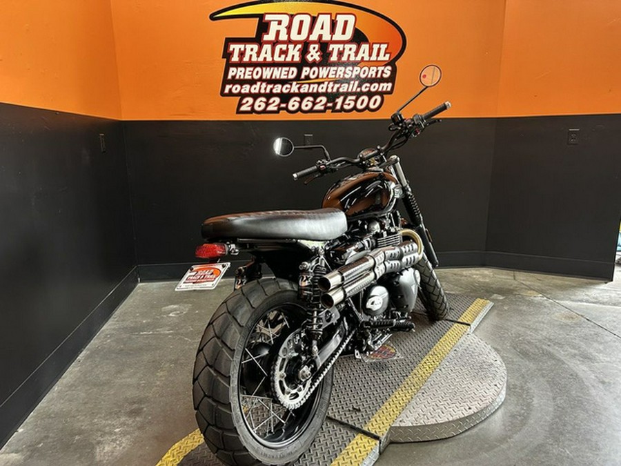 2023 Triumph Scrambler 900 Jet Black