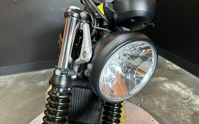 2023 Triumph Scrambler 900 Jet Black