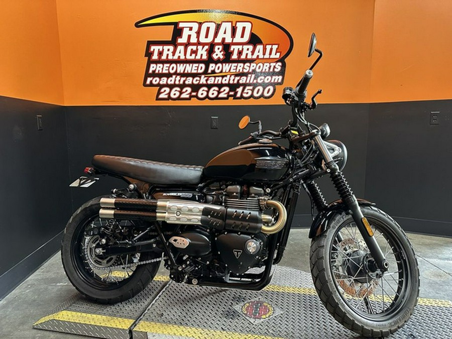 2023 Triumph Scrambler 900 Jet Black