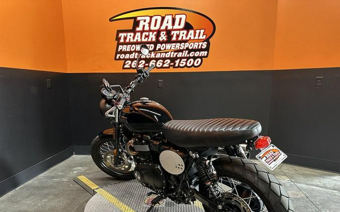 2023 Triumph Scrambler 900 Jet Black