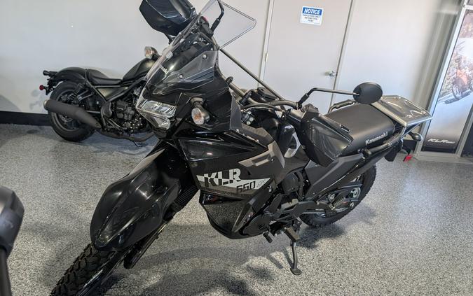 2026 Kawasaki KLR 650 S ABS Metallic Spark Black - A41483