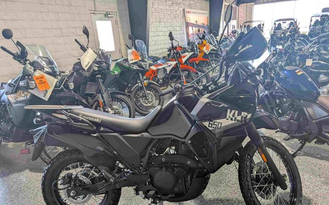 2026 Kawasaki KLR 650 S ABS Metallic Spark Black - A41483
