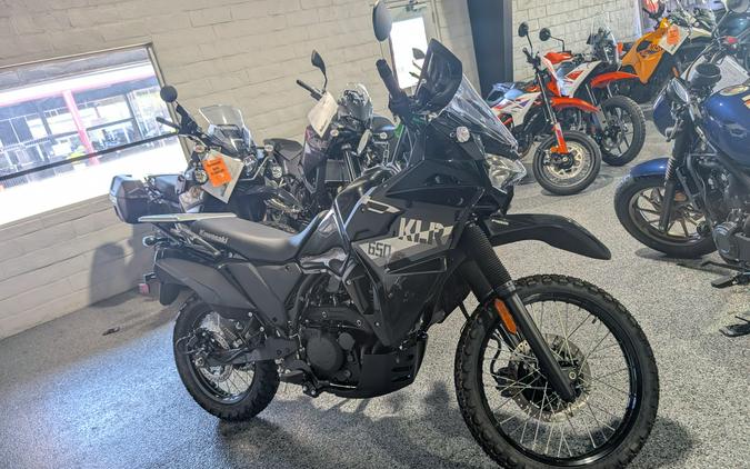 2026 Kawasaki KLR 650 S ABS Metallic Spark Black - A41483